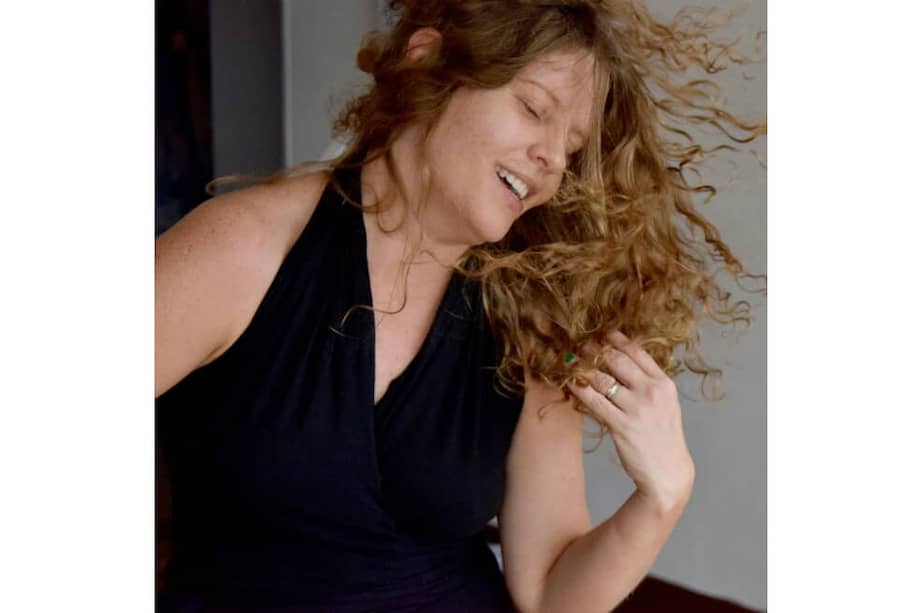 Carolina Rudas en alguna clase de "La danza de los 5 ritmos". Actualmente es maestra de este arte. / Cortesía