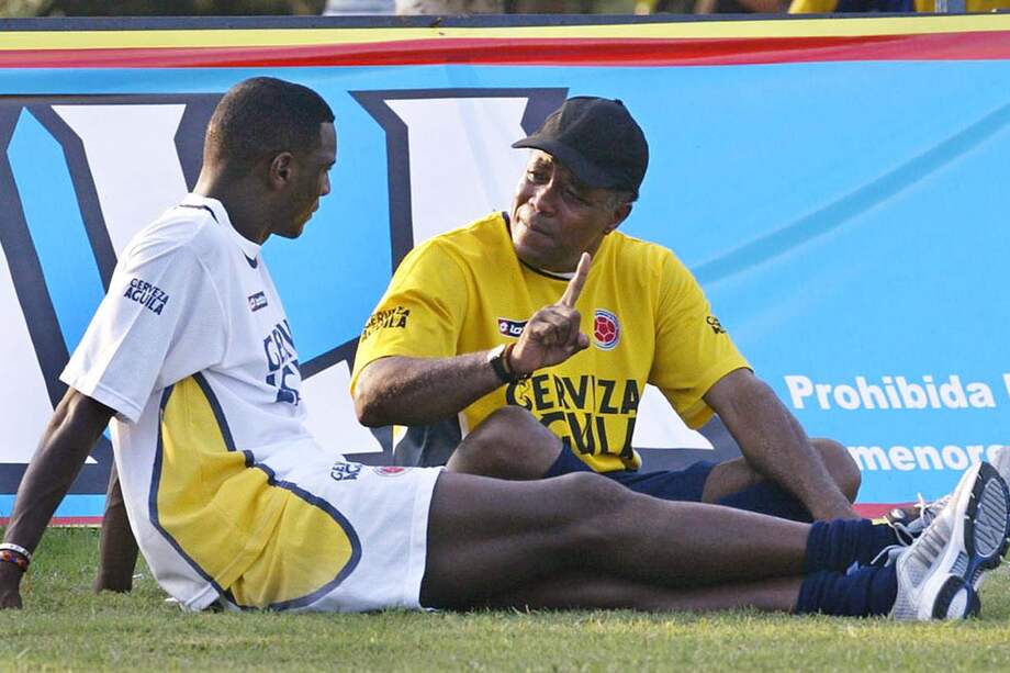 Gracias al llamado de Francisco Maturana (der.), Harold Lozano estuvo en la selección Colombia en EE.UU. 1994. / AFP