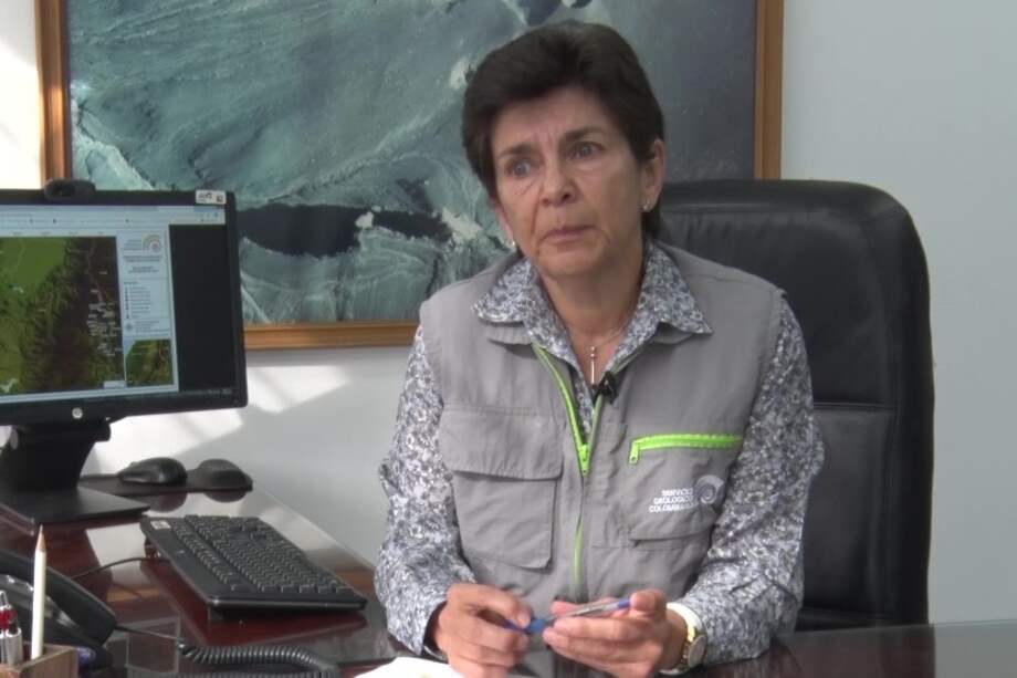 Martha Calvache es la directora de Geoamenazas del Servicio Geológico Colombiano y una de las mayores conocedoras de volcanes del mundo.