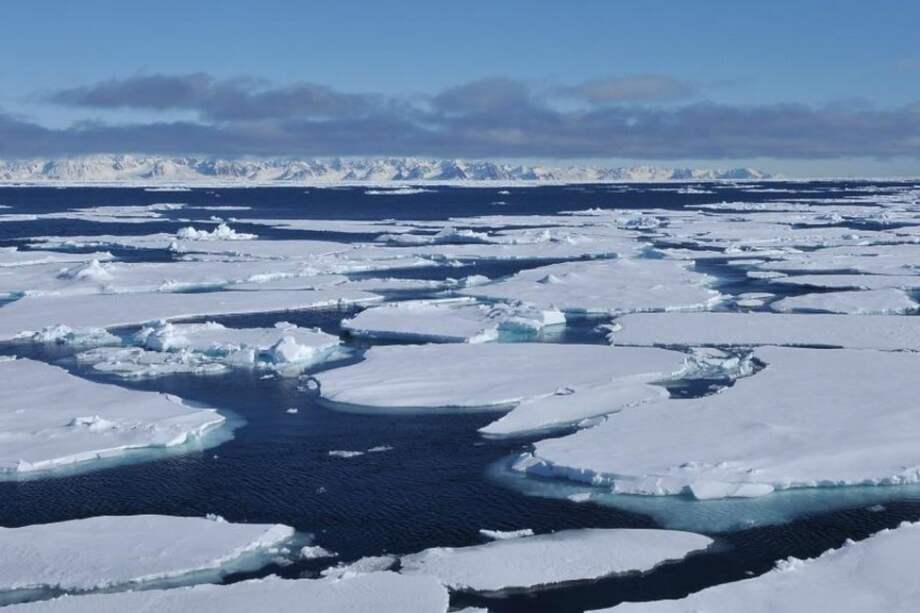 Según el estudio, la polinia se mantuvo abierta durante al menos 5.000 años. / Universidad de Plymouth