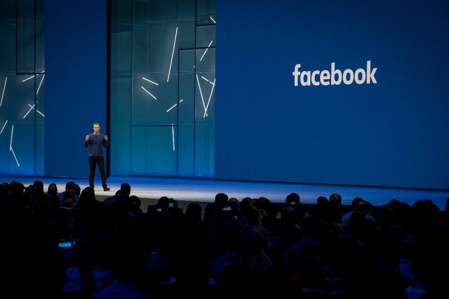 Mark Zuckerberg, fundador de Facebook durante una conferencia en California. / Bloomberg