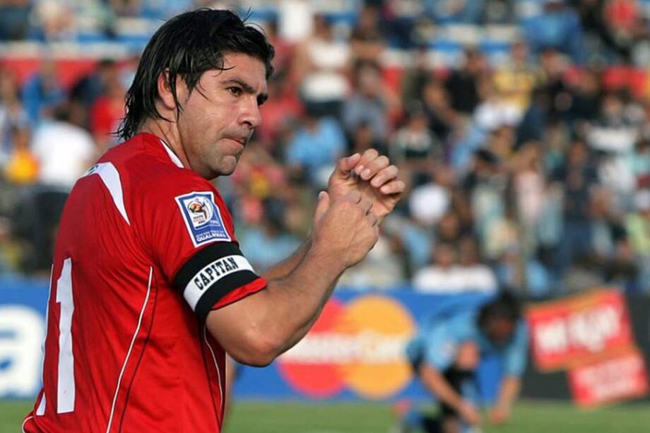 Marcelo Salas, exdelantero chileno. Foto: AFP