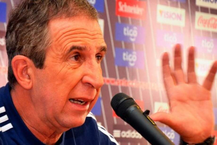 Gerardo Pelusso, técnico de Paraguay. / EFE