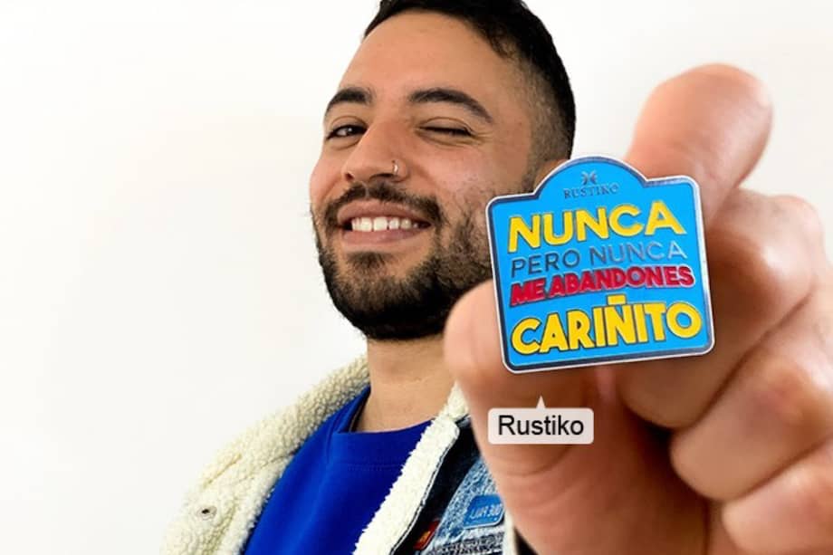 Él es Juan Gracia, uno de los emprendedores detrás de "Rustiko".