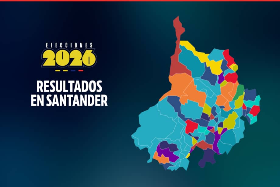 Elecciones presidenciales en Colombia 2026, resultados Santander.