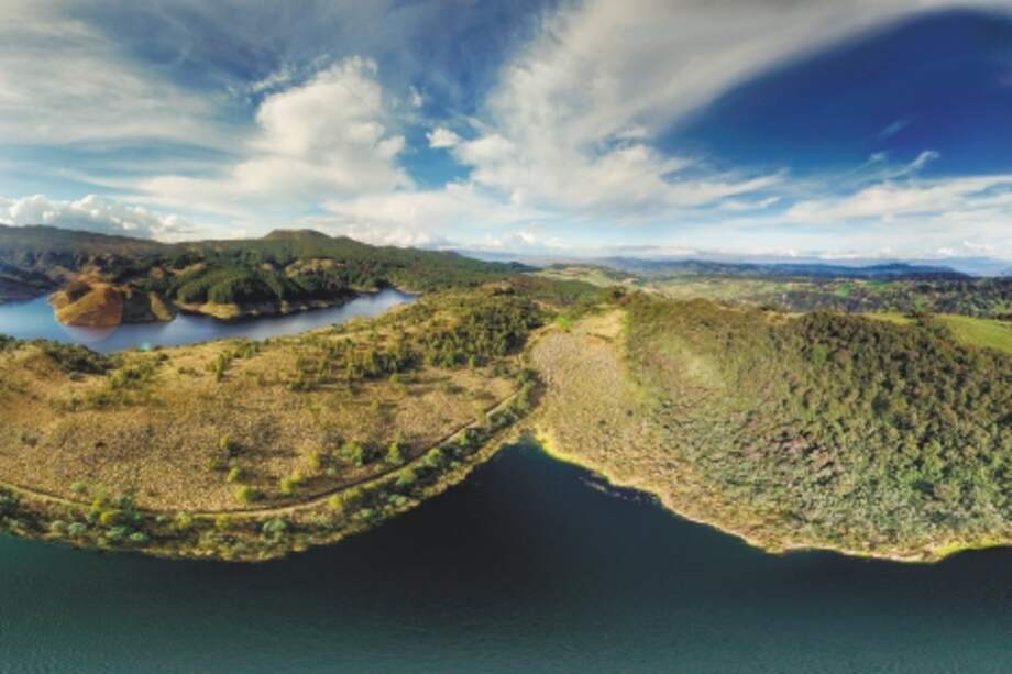 Visión panorámica del páramo de Rabanal entre Cundinamarca y Boyacá.