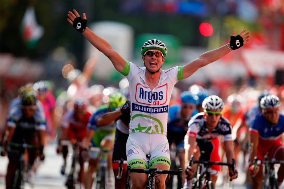 John Degenkolb, el primero en Logroño / AFP