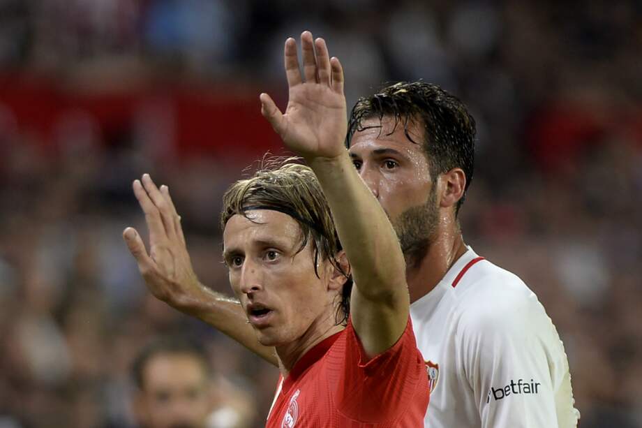 El croata ganó la última edición de la Liga de Campeones con el Real Madrid. / AFP