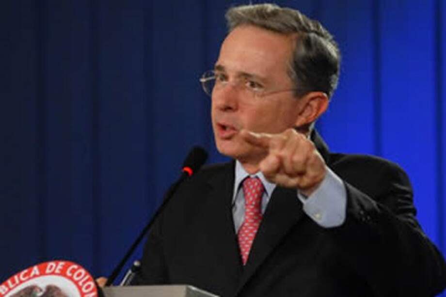 Álvaro Uribe, expresidente de Colombia.