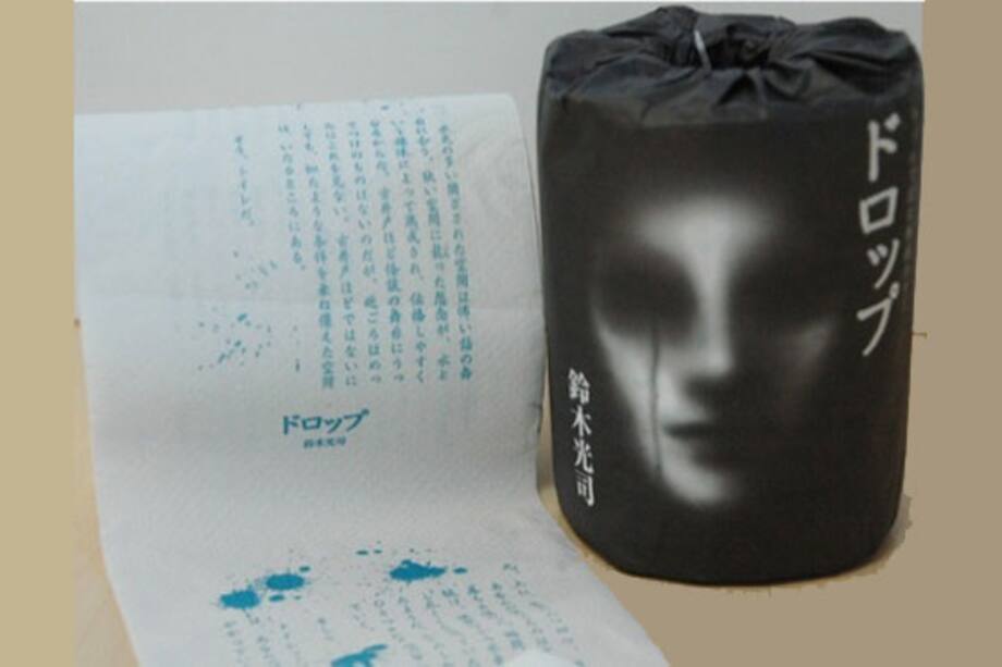 Novela escrita en papel higiénico a punto de ser Best seller