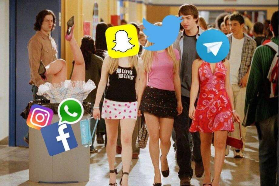 Esta es una de las imágenes con la que algunos usuarios en Twitter se toman con humor la caída de estos servicios. / Tomada de @ElBuho_pe