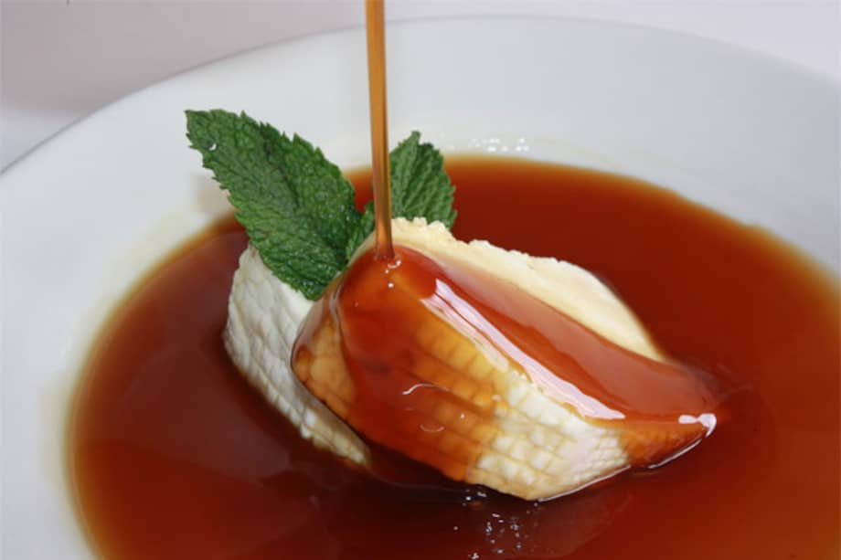 Postre del día: Cuajada con melao