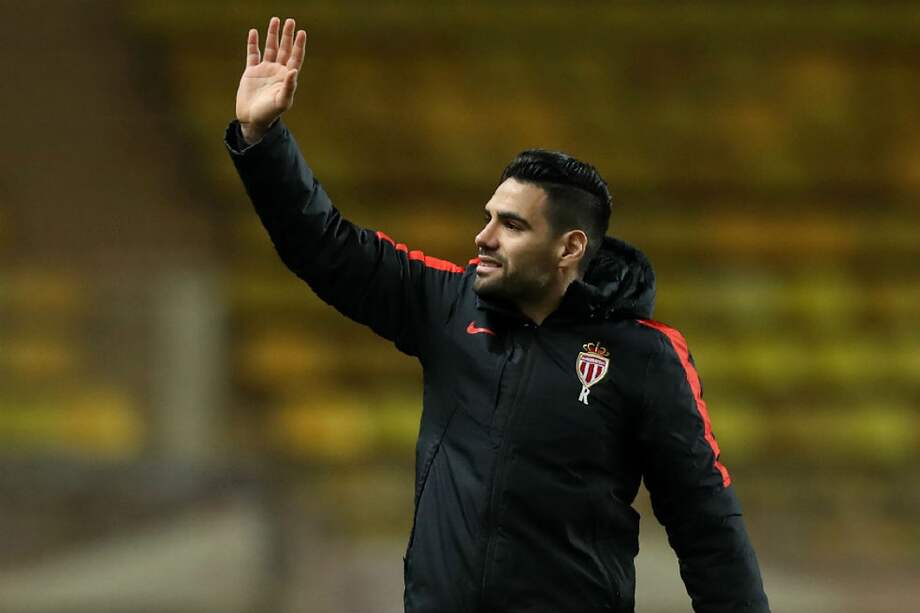 Radamel Falcao, delantero del Mónaco / AFP