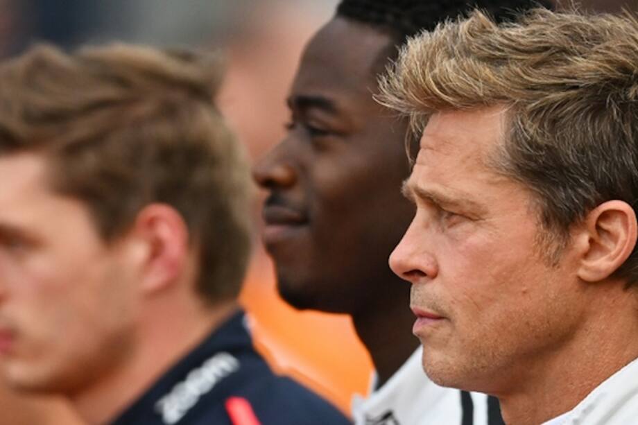 Lewis Hamilton se declaró emocionado por la participación de Pitt en la cinta.