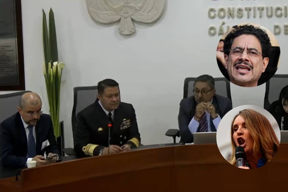 El vicealmirante Norman Iván Cabrera Martínez, Jefe del Departamento Conjunto de Inteligencia y Contrainteligencia de la Armada se refirió sobre las amenazas a los candidatos Iván Cepeda y Paloma Valencia.
