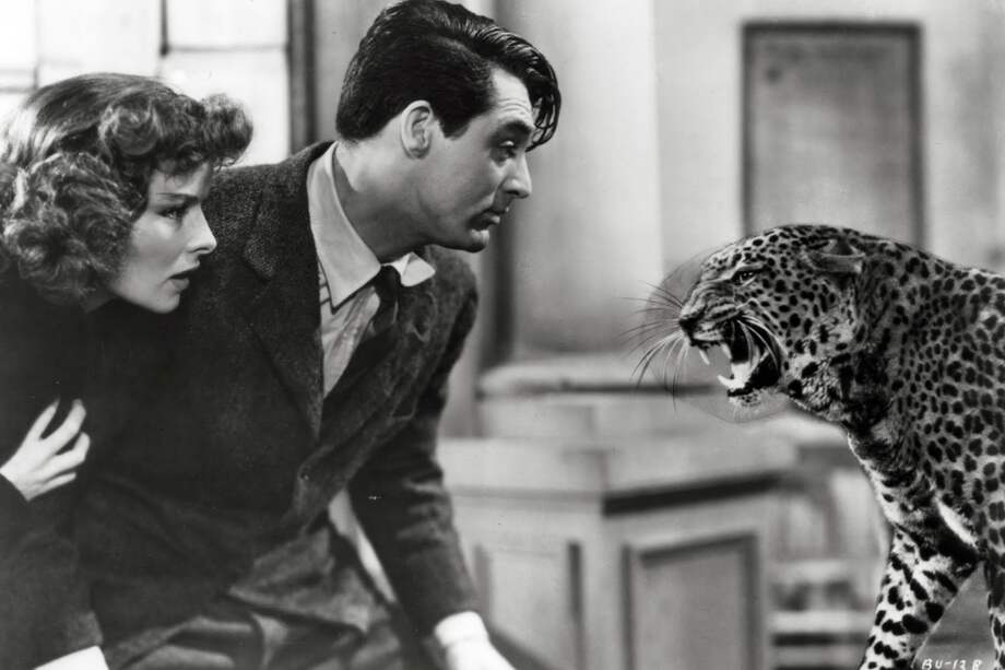 Cary Grant y Katharine Hepburn en “La fiera de mi niña”. / Cortesía