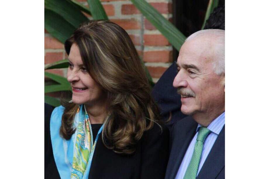 Marta Lucía Ramírez y Andrés Pastrana. / Tomada de @mluciaramirez