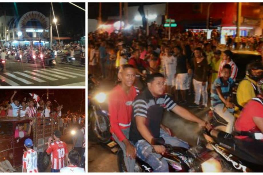 Barranquilleros celebraron supuesto título del Junior tras falso rumor en Twitter