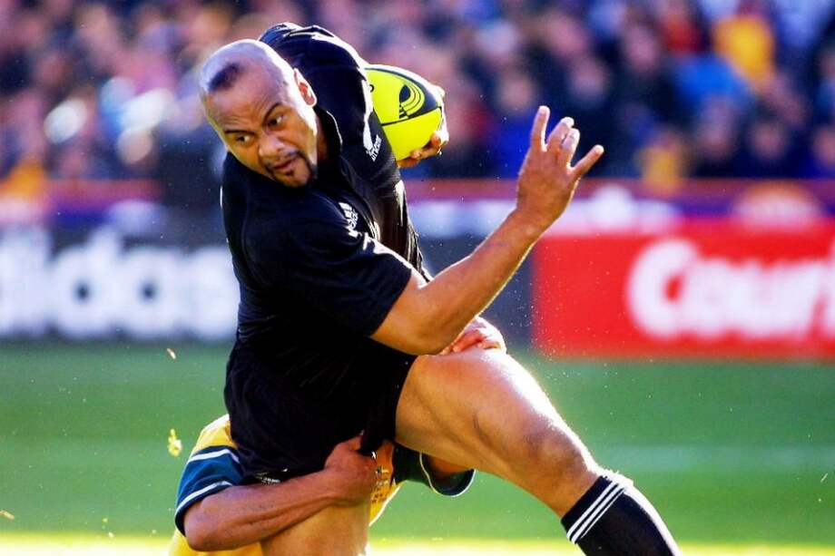 Jonah Lomu, exjugador de Rugby de Nueva Zelanda. Foto: AFP