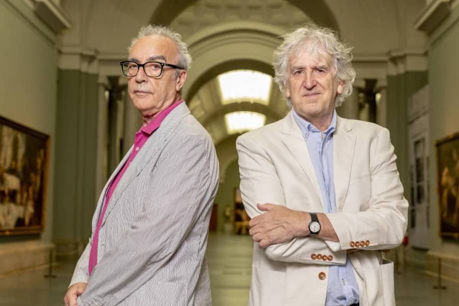 Juan José Millás (izq.), además de escritor, es filósofo, y Juan Luis Arsuaga, además de paleóntologo, es profesor en la Universidad Complutense de Madrid.