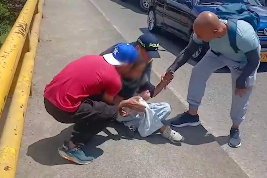 El hecho se registró sobre el puente en de la calle 30 con autopista Sur.