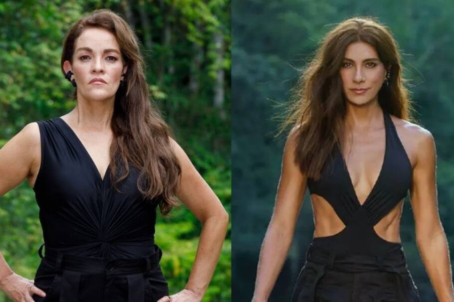 El ‘Desatino pa’ vos 2023′ es la parodia de ‘Sábados Felices’ sobre el ‘Desafío The Box’. La humorista Alexandra Restrepo imita a Andrea Serna.