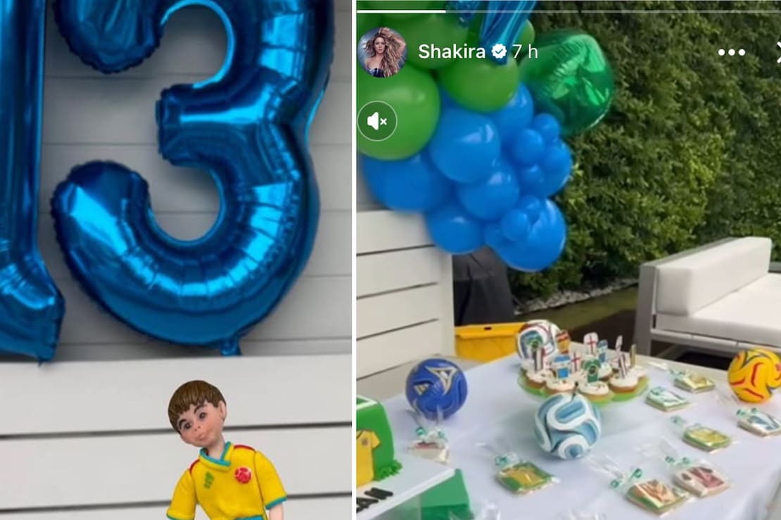 Shakira celebró con fiesta temática los 13 años de Milan, su hijo mayor ¿Estuvo Piqué? | Revista Vea
