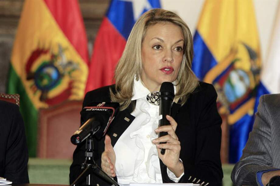 María Emma Mejía, embajadora de Colombia ante la ONU. / EFE