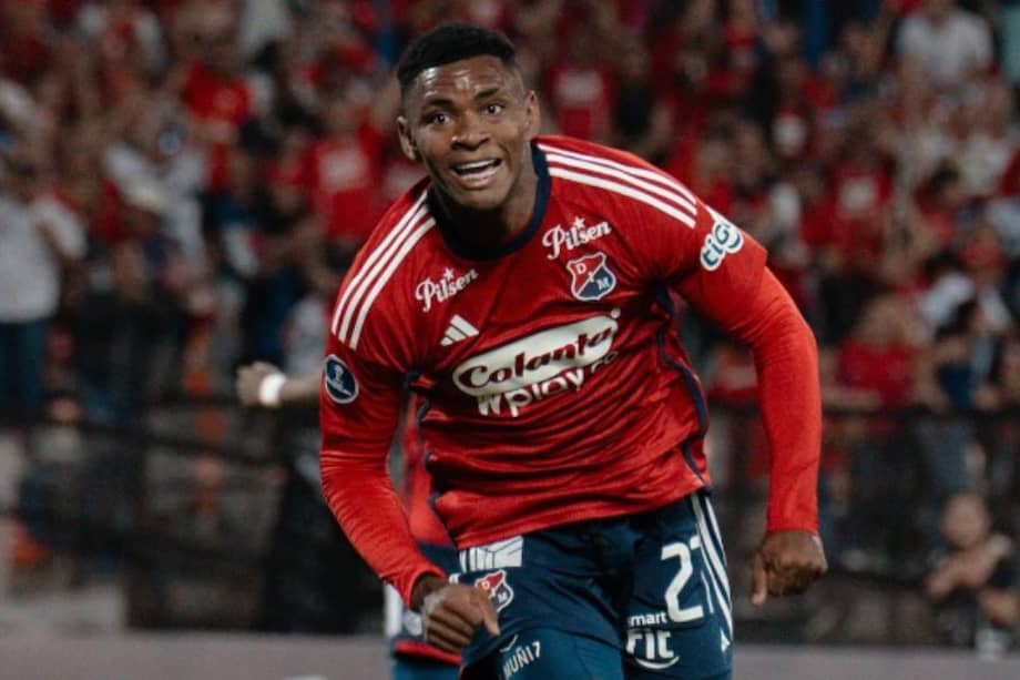 Brayan León Muñiz anotó el 2-2 definitivo entre Fortaleza y Medellín.