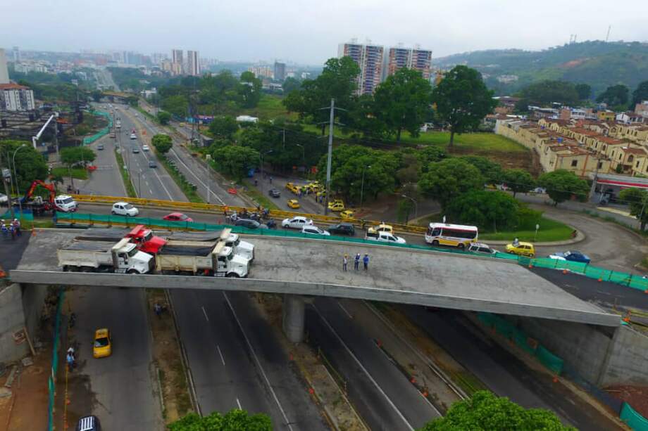 La Alcaldía de Floridablanca y la Gobernación de Santander destinaron $36.305 millones para la construcción del intercambiador. / Gobernación de Santander