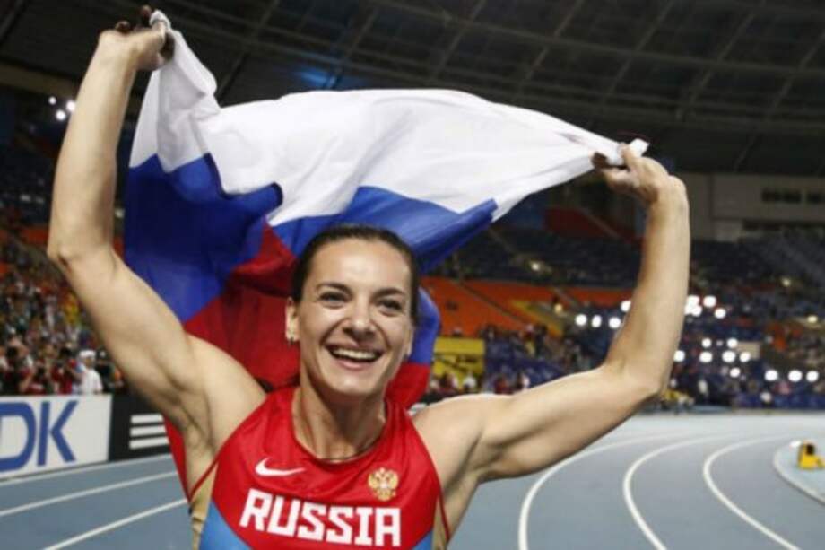 Yelena Isinbayeva, atleta rusa. / AFP