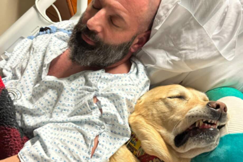 Magnus durmió en la misma cama con Benson durante las tres noches que este estuvo hospitalizado.