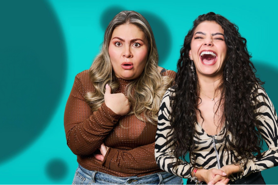 Johana Velandia y Valentina Taguado en ‘¿Qué hay pa’ dañar?’.