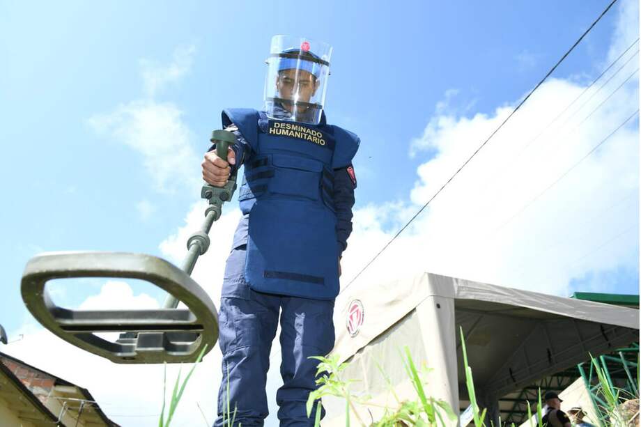 Son 346 municipios libres de sospecha de minas antipersonal.
/ Oficina del Alto Comisionado para la Paz