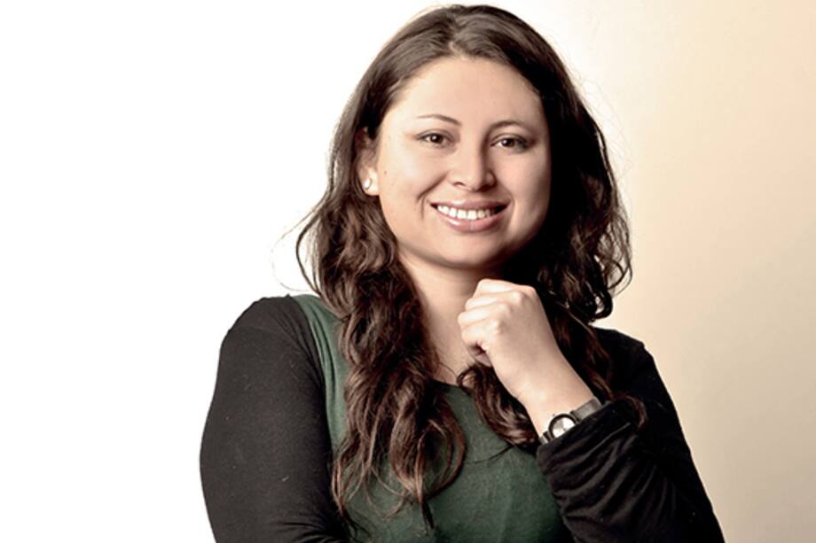 Sandra Liliana Sánchez, es una mujer generosa