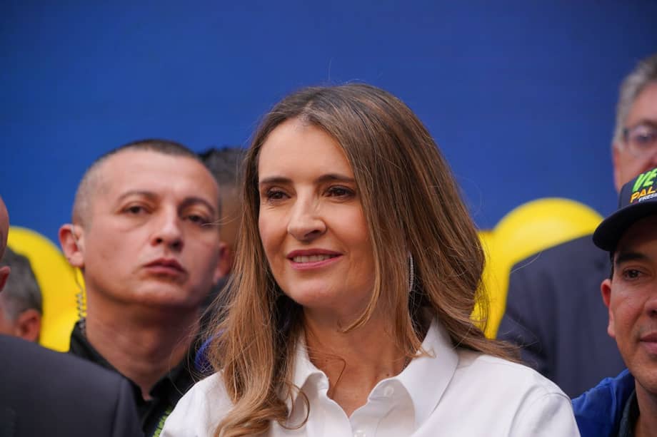 Paloma Valencia y Juan Daniel Oviedo.