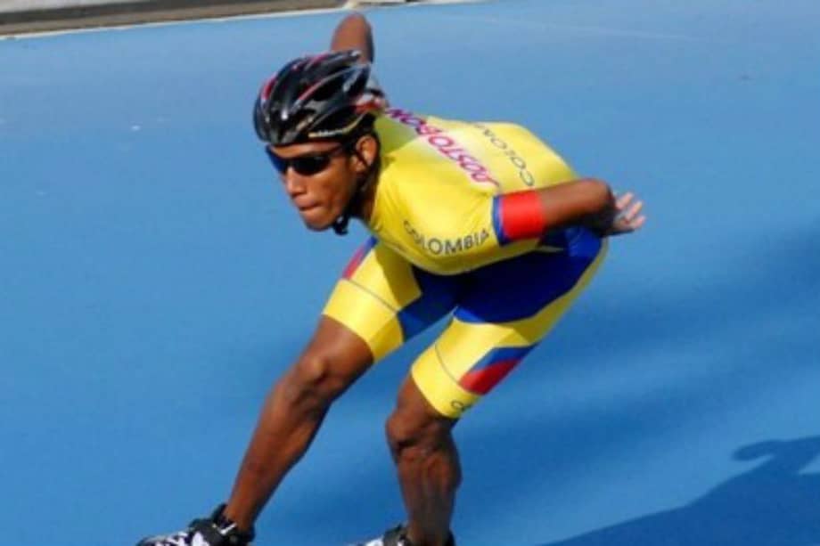 Boris Peña, patinador colombiano.