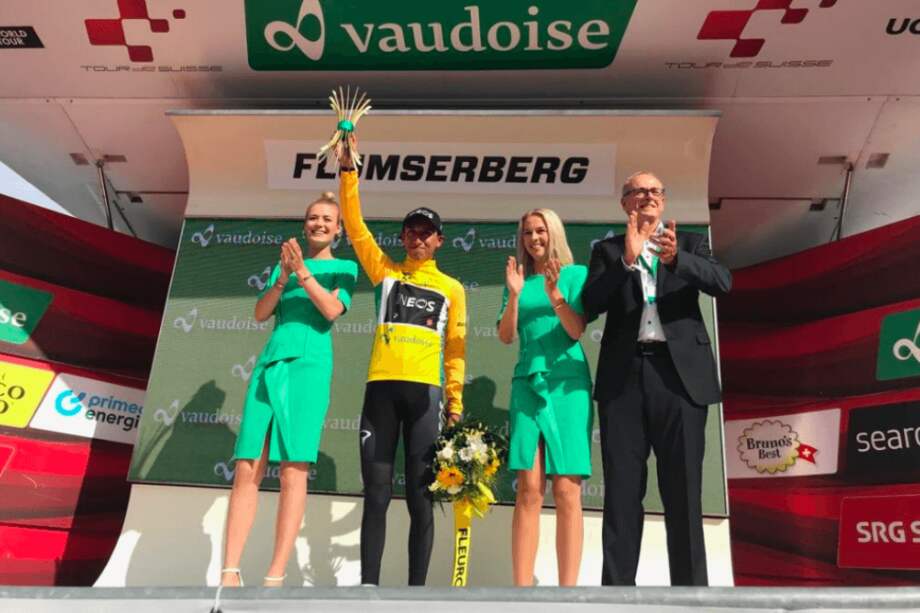 El colombiano no pudo estar en el Giro de Italia por lesión. / Tour de Suiza