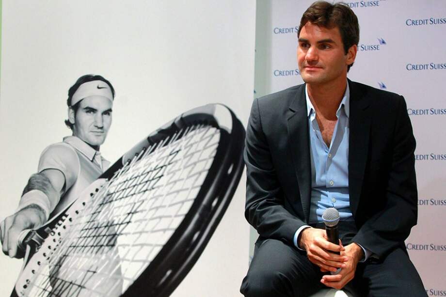 El tenista suizo Roger Federer.