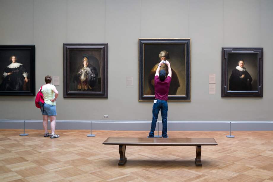 Visitantes del Museo Metropolitano de Arte de Nueva York. / Flickr - Phil Roeder