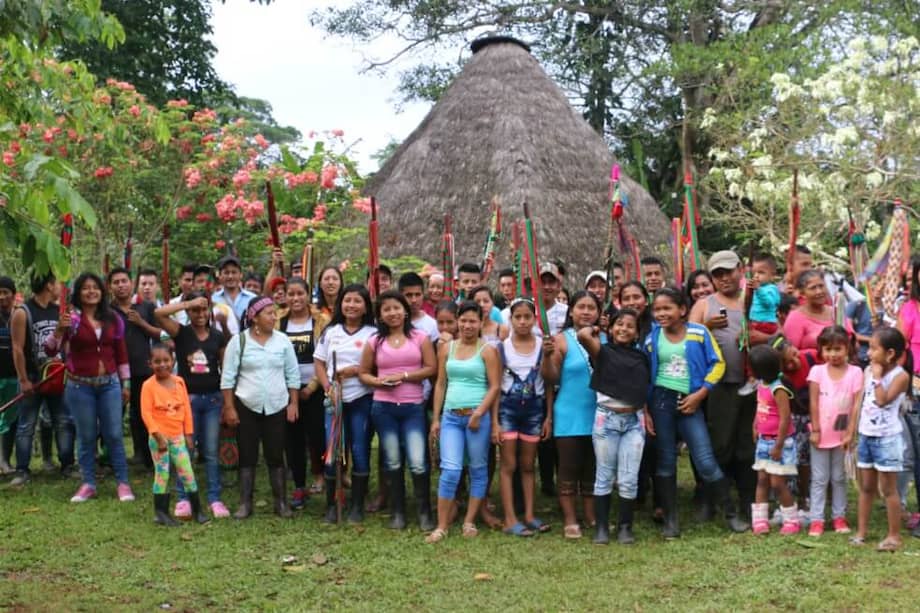 La Asociación Consejo de Autoridades Ancestrales y Tradicionales NASA ?HXACHXA interpuso una demanda en nombre de cuatro cabildos más ya que, cuando el Consorcio Colombia Energy pidió licencia para explotar petróleo en Puerto Asís, el Mininterior certificó que no había indígenas y no se hizo consulta previa. / Cortesía Sonia Cifuentes - Asociación Minga