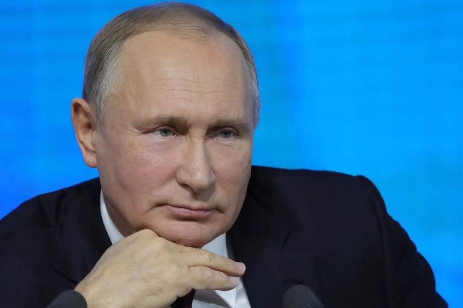 Hoy se realizó la rueda de prensa anual del presidente ruso, Vladimir Putin. / AFP