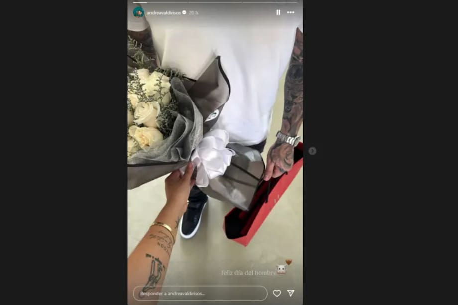 Esta fue la foto que causó furor entre los fanáticos de Andrea Valdiri.