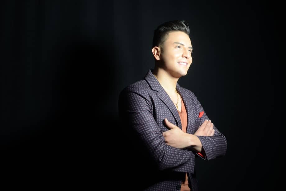 Alan Ramírez dice que es amigo de corazón de sus seguidores. / Sandra Pino Bacca