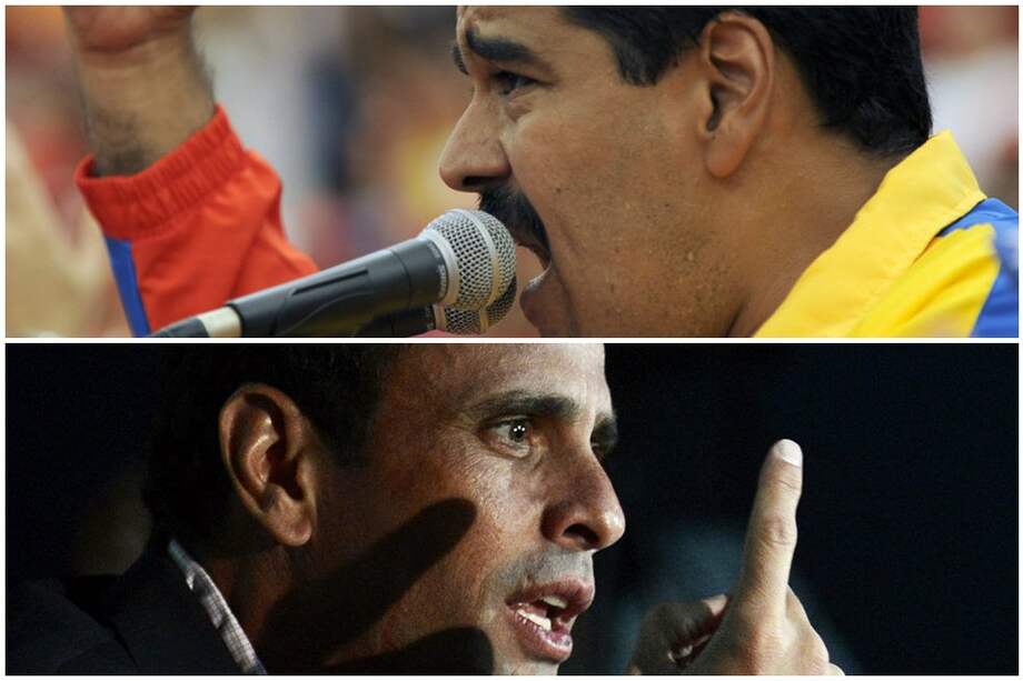 Nicolás Maduro tiene presupuestada su posesión ante la Asamblea Nacional para mañana y Henrique Capriles sugiere que su rival político llama al amor y a la paz, pero su comportamiento es contrario. / AFP