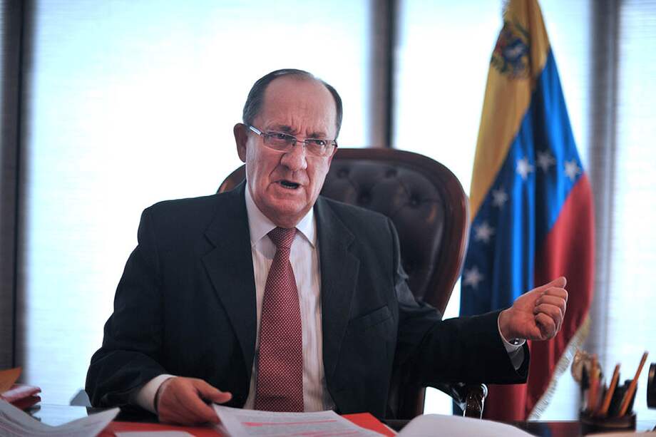 El embajador de Venezuela en Colombia, Iván Rincón. / Gustavo Torrijos - El Espectador