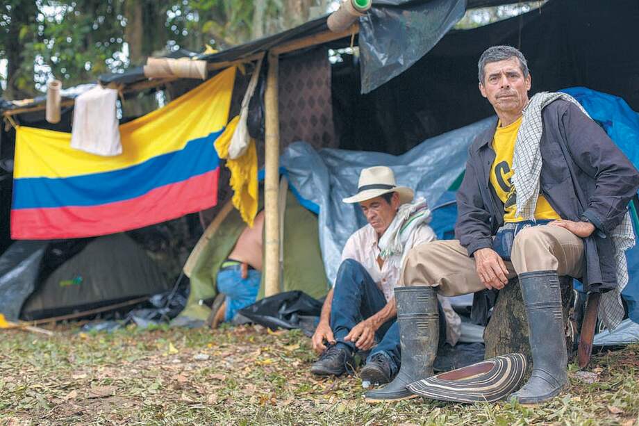 El Gobierno explicó que en el tema de crédito los campesinos con deudas de hasta $20 millones tendrán 10 años para pagar sus obligaciones sin intereses. / Édison Sánchez