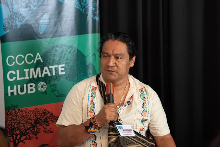 Arley Cañas Jamijoy es líder de una de las ETI que se acaban de formalizar, denominada Uitiboc - Asoiantam.