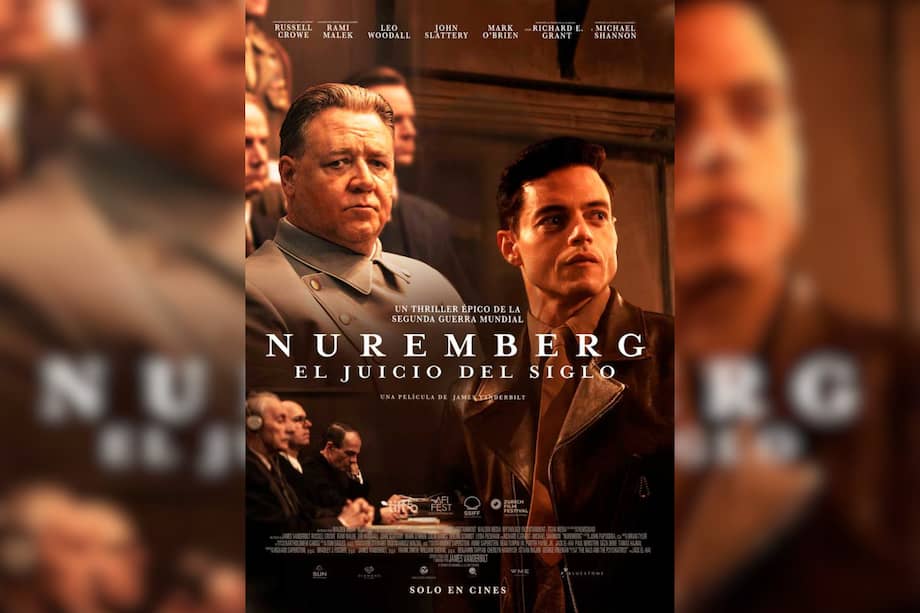 "Núremberg: el juicio del siglo" es protagonizada por Russell Crowe y Rami Malek.