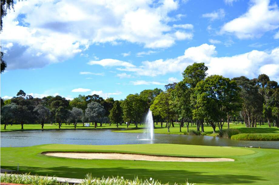 Campo de golf del club El Country de Bogotá. / Cortesía